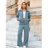 Glamaker Womens 2 Piece Sweat Suits Casual Comfy Long Sleeve
