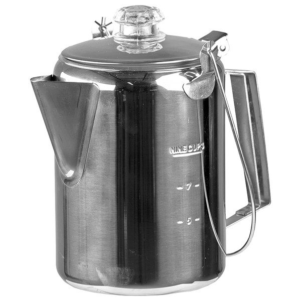 Mil-Tec Unisex - Adult M.Percolator Coffee Pot, Black, One Size