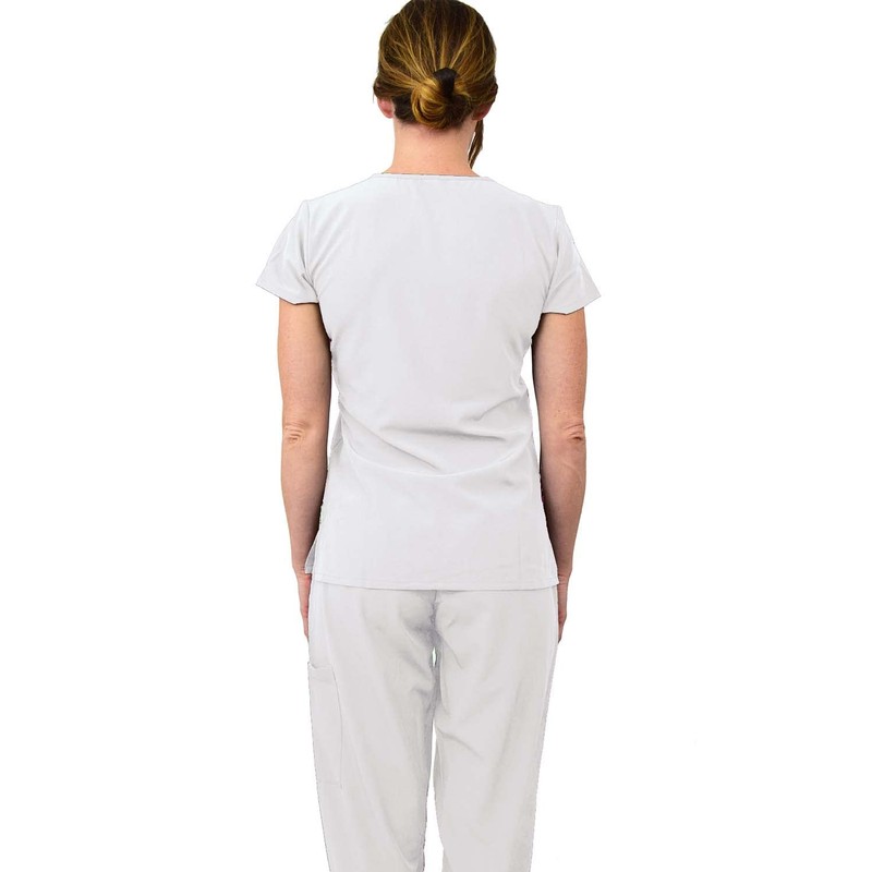 Green Town - Juego de exfoliantes para mujer, Blanco, M