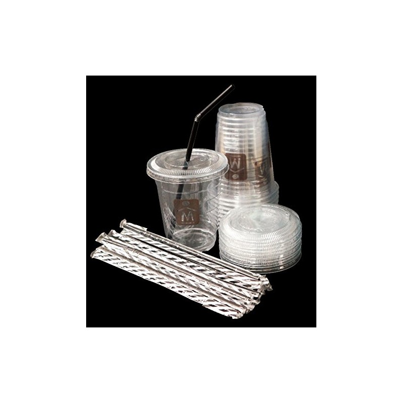 My Cafe My Cafe Cold Drink Cups Set Cup, Lid,