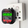 CENPEK Socket Tester, Power Socket Tester with Voltage Display, 90-250V