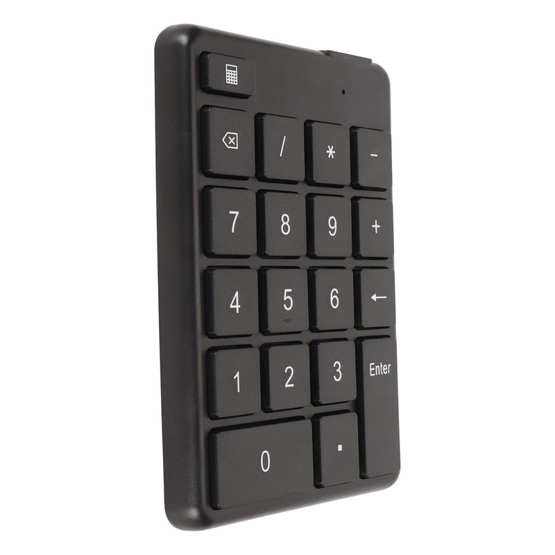 Bluetooth 5.1 Numeric Keypad 19 Keys Ergonomic Number Pads Battery