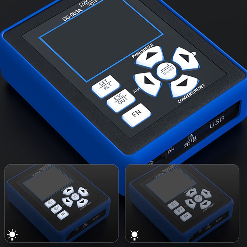 PWM Signal Generator Adjustable Hand Held Process Calibrator for Electrically