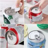 2-Piece Can Lid, 2-Piece Sealer, 4-Piece Plastic Straw, Reusable Dust