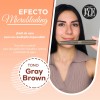 Jye Boligrafo Microblading Efect Color Gris Cafe Eyebrow 3pz