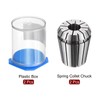 sourcing map 2pcs ER32 Spring Collet 1/2" Chuck 0.008 High