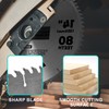5-1/2 Inch Circular Saw Blade 24T&48T, 5/8 Inch Arbor, Alternate