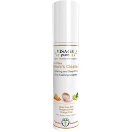Dead Sea Nature's Cleanse Foaming Cleanser - Organic - by Visage Pure