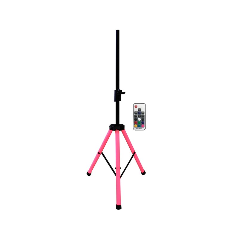 Mr. Dj SS700LED RGB LED Speaker Stand with Remote Control