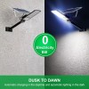 Engrepo Solar Street Lights Outdoor, 15000lm IP67 Waterproof Flood Light