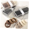 WOONEKY Thick Hair Ties for Women Girls Elastic Ponytail Holders