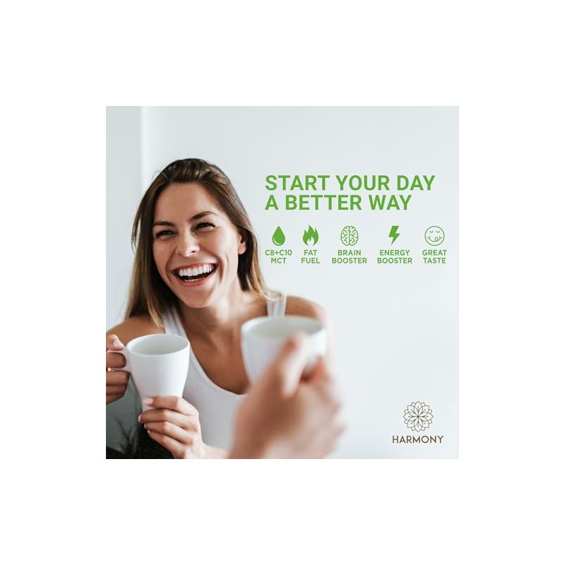 Harmony Keto Matcha - Sugar Free Latte Powder Stick Packets