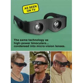 Unbranded Zoomies Hands Free Binoculars 4X Magnification Zoom Enlarge Glasses binoculares