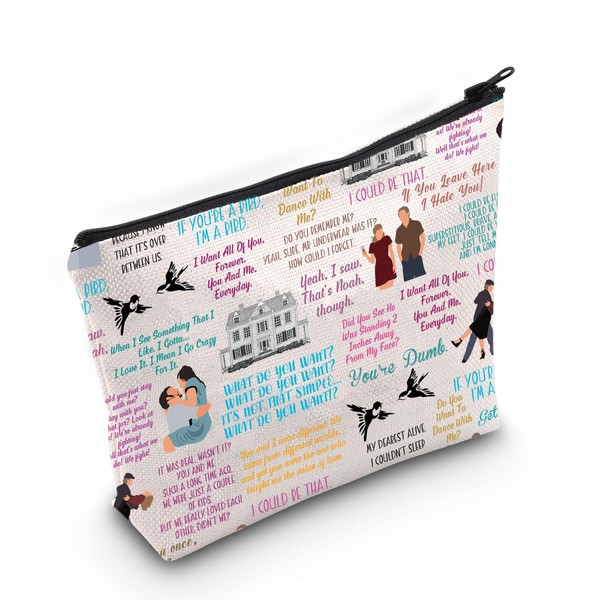VAMSII Romance Movie Inspired Gift Noah and Allie Makeup Bag