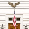 Whitehall Products Antique Brass Wall Eagle 00755, 36 inches wide