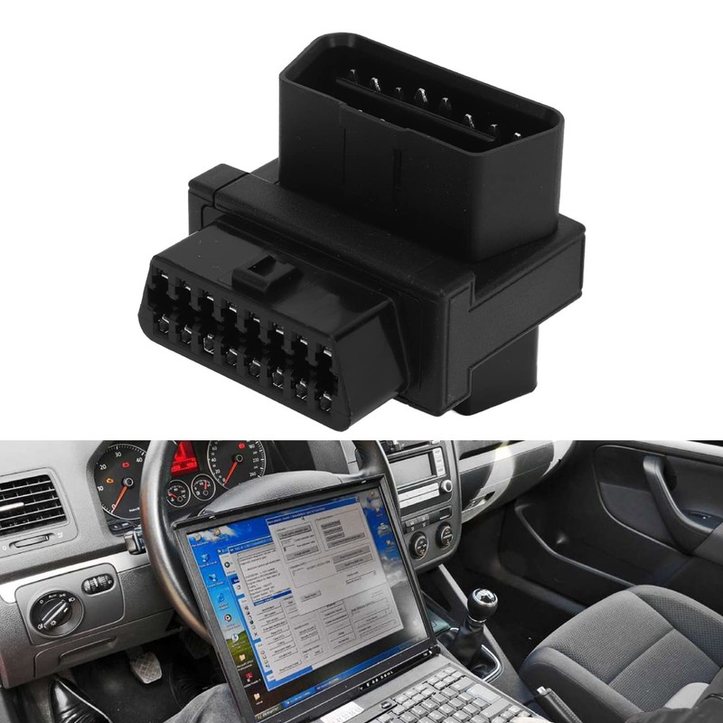 OBD2 Splitter Adapter 16 Pin Male to 2 Female OBDII