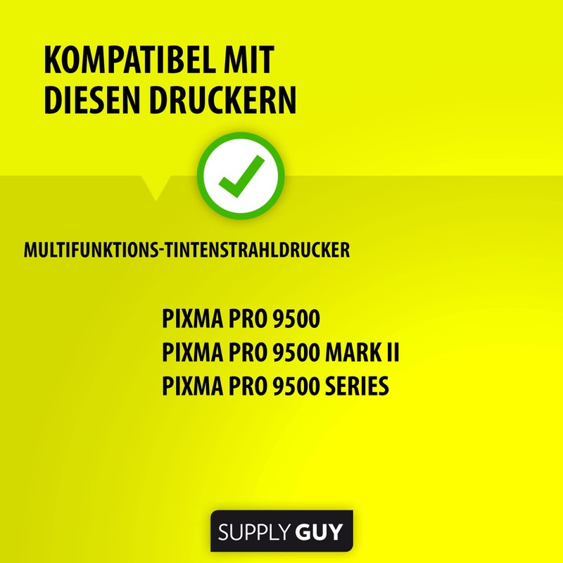 Supply Guy 10 Printer Cartridges Compatible with Canon PGI-9 Multipack