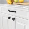 Amerdeco 10 Pack Matte Black Cabinet Pulls 3 Inch(76mm) Hole