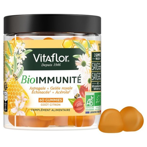 Vitaflor Bio Immunité 60 Gummies
