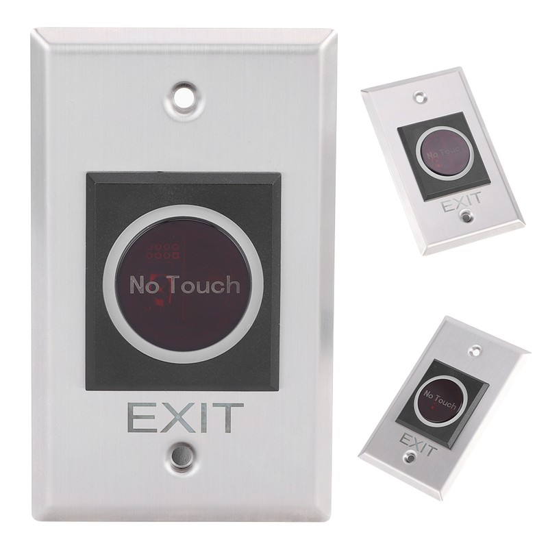 Infrared Sensor Switch NonTouch LED Backlight Button Access Control System