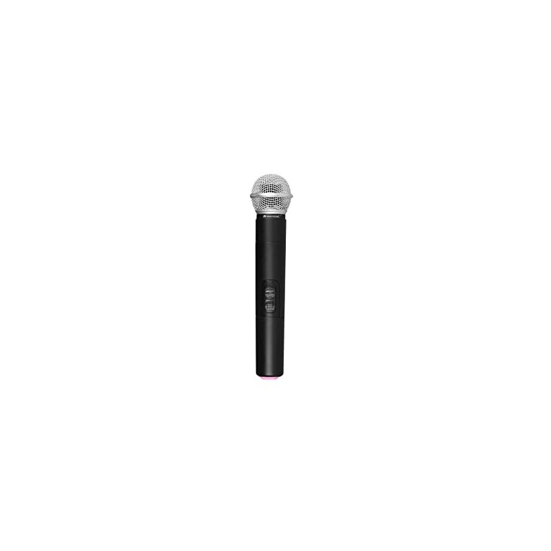 OMNITRONIC UHF-E Series Handheld Microphone 523.1MHz | Handheld Microphone for
