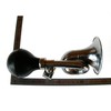 Bugle Horn Swirls & Straight Set of 2 Bicycle Horn Support