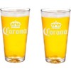 Corona Signature Pint Glasses - Premium Edition - Set of