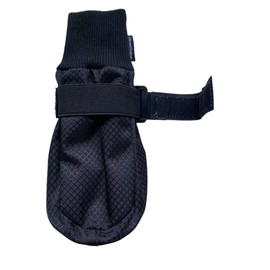 Vibrant Fellow Paw Protector Dog Boots Protective Soft and Skid-proof Set of 4 Size XL Black Colour