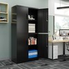 AFAIF Metal Storage Cabinets with Locking Doors,71" Tall Garage Cabinet