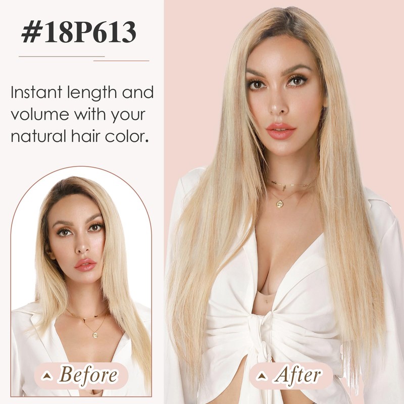 TESS Tape In Hair Extensions Human Hair Balayage,Invisible Hair Extensions