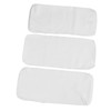 banapoy 3Pcs 4 Capas Algodón Orgánico Sin Blanquear para El