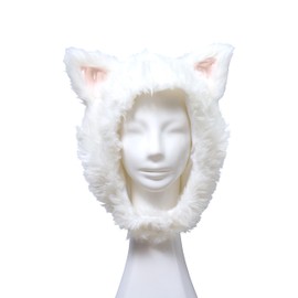 Party City Mofumofu Cosplay, Unisex, White