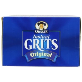Quaker, Instant Grits, Original, 12 Count, 12oz Box (Pack of 6)