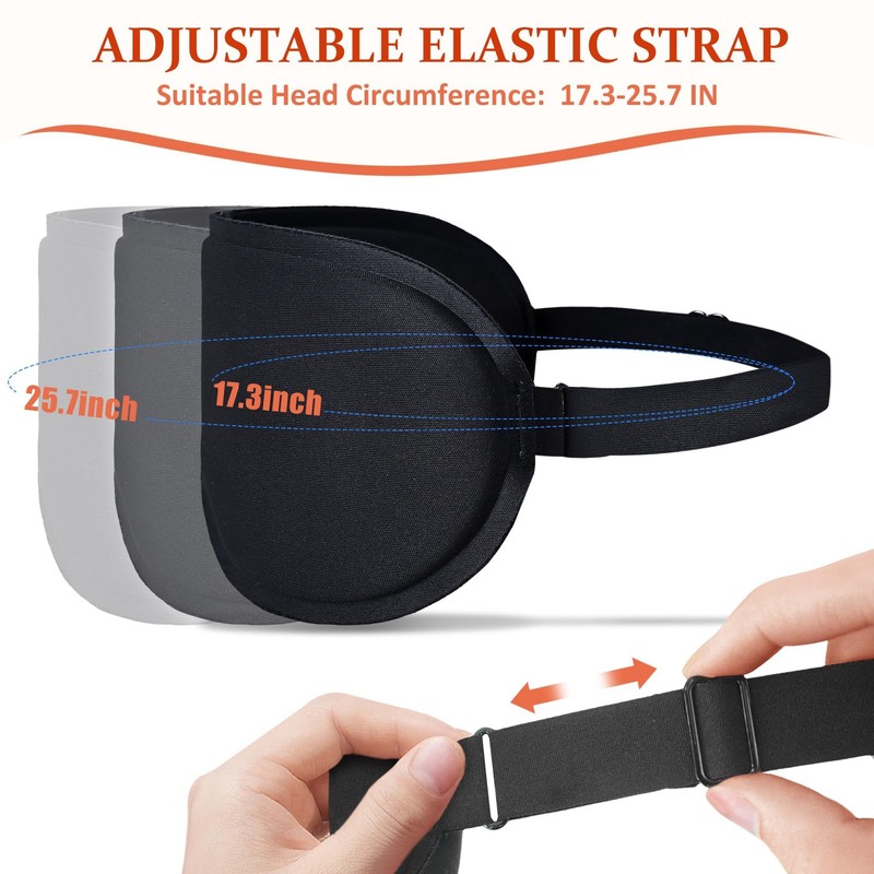 Aganmi Funny 3D Zero Pressure Sleep Eye Mask for Men
