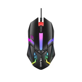 Mouse for Gamers Level Optical Level Sensor chip, Refresh Rate up to 1000FPS,ful Speed USB 1000 Hz, Reduce Report Response time to 1ms 1000 DPI.