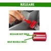 HowseHold Seat Belt Buckle Guard Cover 2 Pack & 4