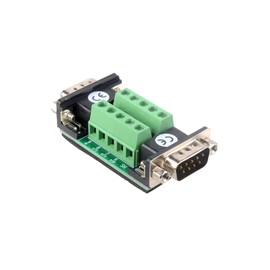 euroharry DB9 D-SUB DB9 Connector, RS232 RS485 CAN RS422 with DB9 Terminal to Clipboard Signal Module