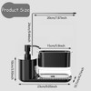BEANPRECOY Hand and Dish Soap Dispenser Set for Kitchen, 4-in-1