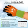 Benchmark 1 Pair Safety Thermal Work Gloves – Lightweight Nylon