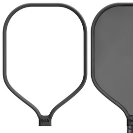 Fjalljós Pickleball Paddle Edge Guard & Weighted Training Aid to Boost Swing Power & Protect Your Paddle (Black,19mm)