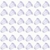 Siurnby Clear Earring Backs Safety Rubber Earring Back Pads, 500