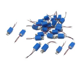 YXQ DC 3V 3500RPM Pager Motor 4mm x 8mm Cell Phone Motor Micro Vibration Motors Drives Arbitrary Direction, 25Pcs