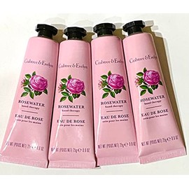 Crabtree & Evelyn Rosewater Hand Therapy .9 oz SET OF 4
