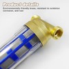 360 Degree High Pressure Backwash Filter, Reusable Spin-Down Sediment Water