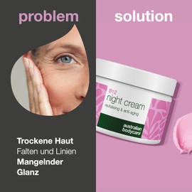 Night Cream with Vitamin B12 - For Mature Skin with Wrinkles and Uneven Skin Tone - With Vitamin B12, Bakuchiol, Niacinamide and Antioxidants
