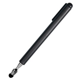 Universal Telescopic Stylus Pen for Touch Screens,Retractable Pointer Stick & Stylus with Special Flocking Tip,Extendable High Precision & Soft, Stylus Pen for Touch Screens (Black)