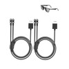 WUNIAK Charging Cable for QANLAYN QW100 Smart Glasses, Magnetic USB