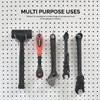 Neiko 53104A 8” Pegboard Hook Organizer Kit, 50 Pack, Hanging