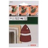 Bosch 2609256A67 10-Piece Sanding Sheet Set for Multi-Sanders 102 x