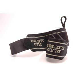 GOLD'S GYM Stability Wrist Wraps with Loops for Beginners and Advanced Users to Reduce Wrist Strain and Protection! Moderate firmness and flexibility. Press Type Bench Press Chest Press For Injury